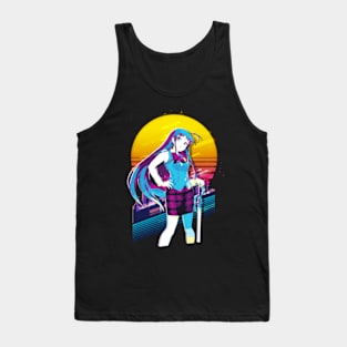 Fantasy Meets Reality Relive the Amusing Adventures and Memorable Characters of Maou-Sama Tank Top